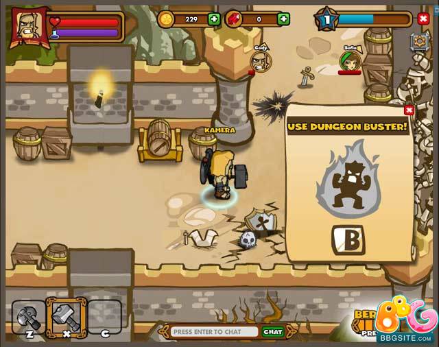 Video Game Cove: Dungeon Rampage Facebook Review